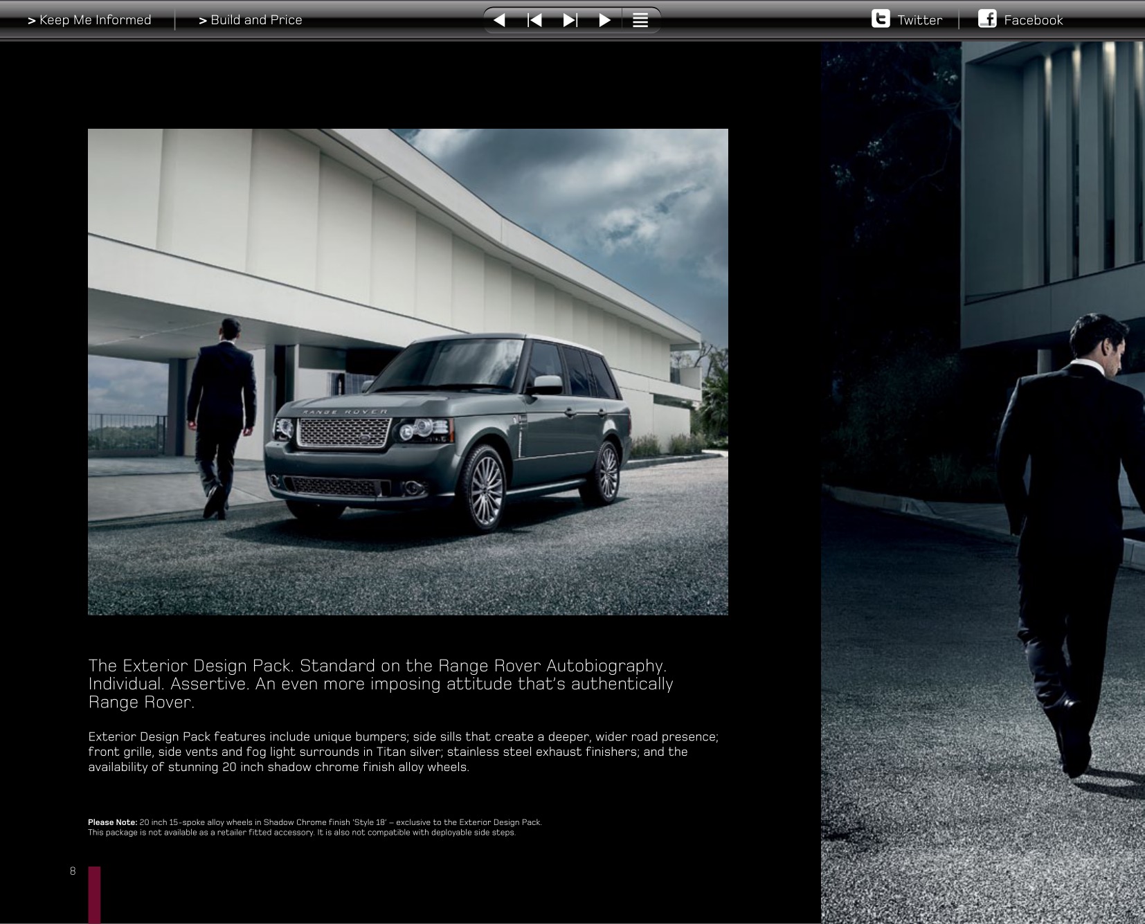 2012 Range Rover Brochure Page 19